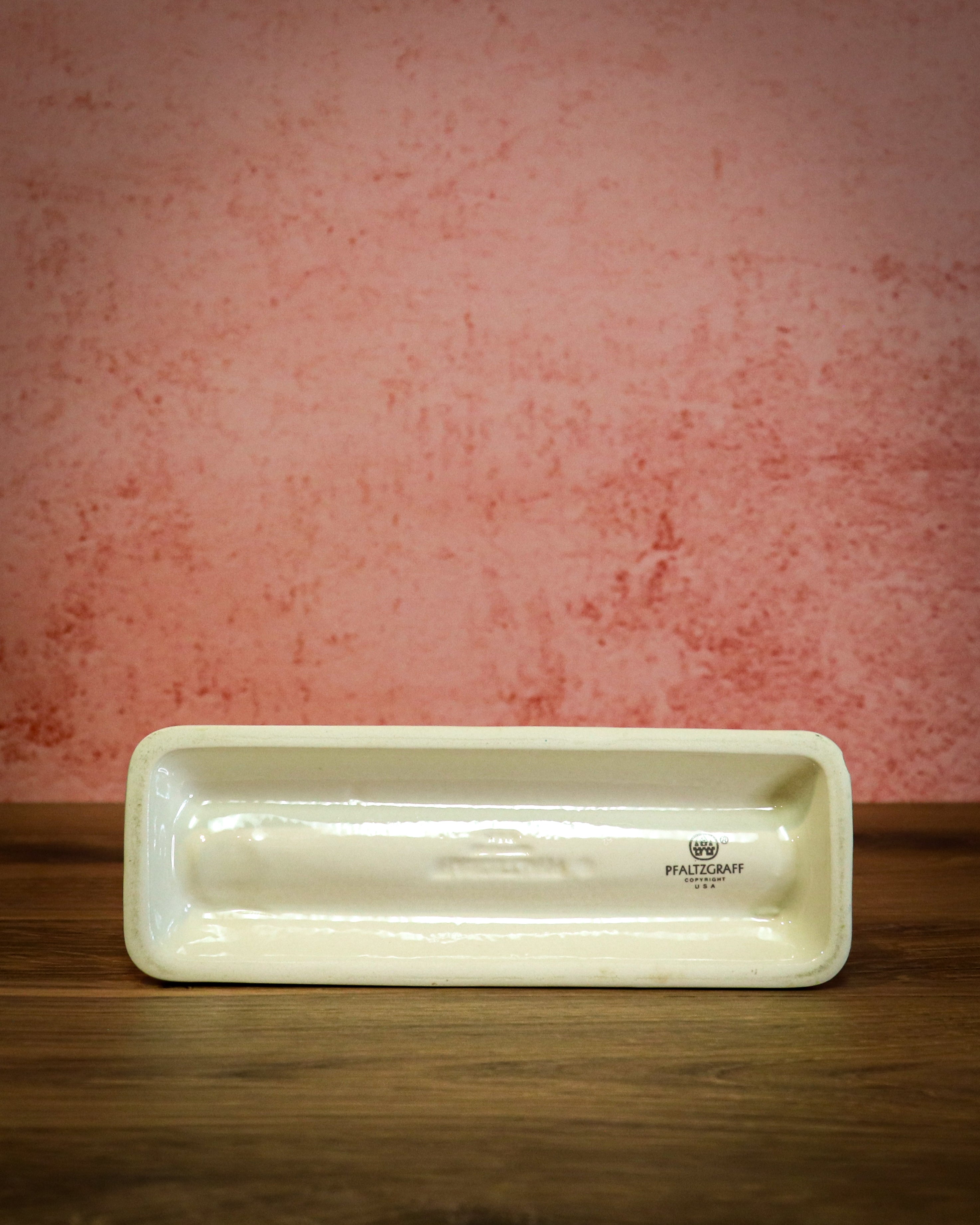 Vintage Pfaltzgraff Trousseau Napkin Holder – Retired Floral Stoneware Pattern