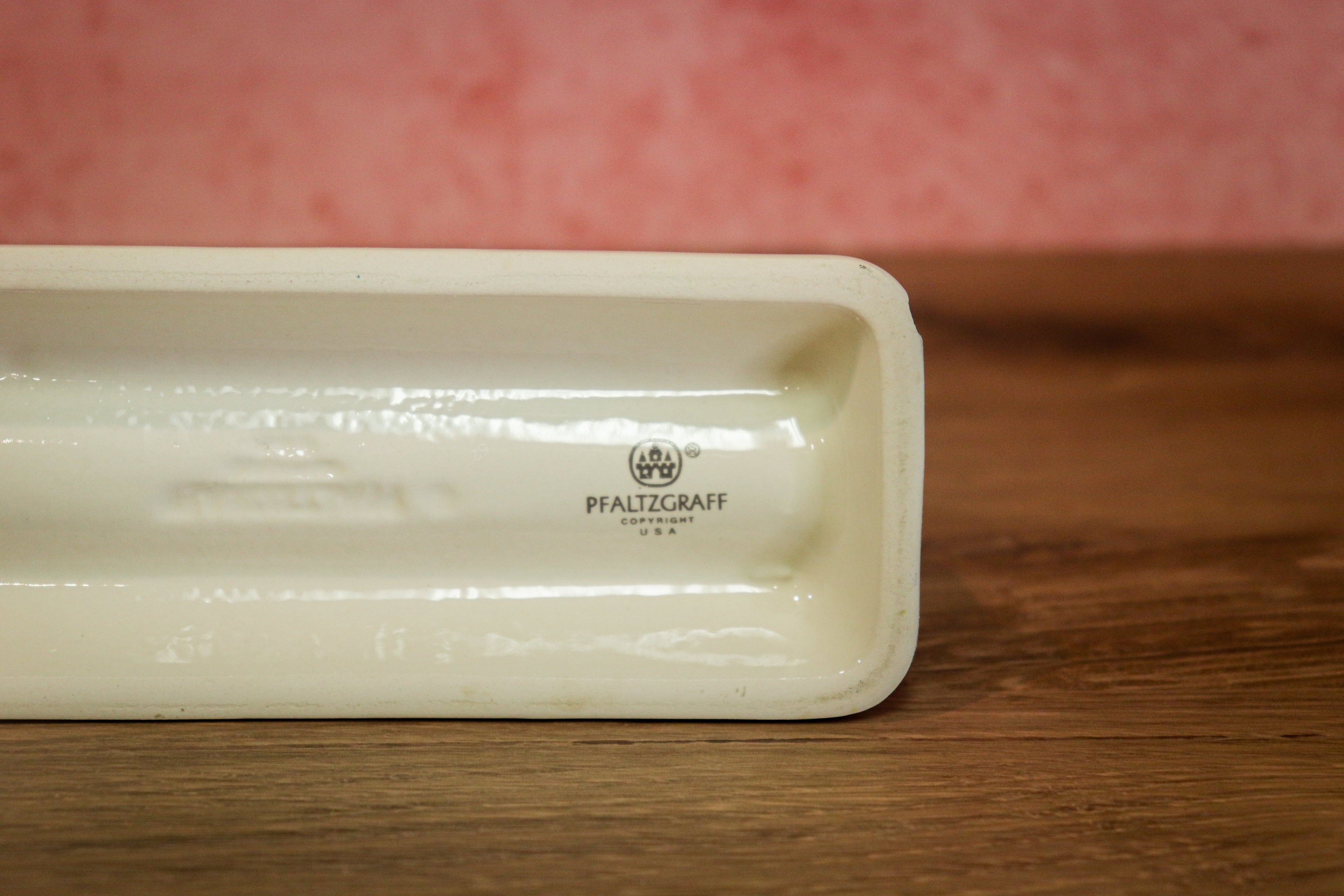 Vintage Pfaltzgraff Trousseau Napkin Holder – Retired Floral Stoneware Pattern