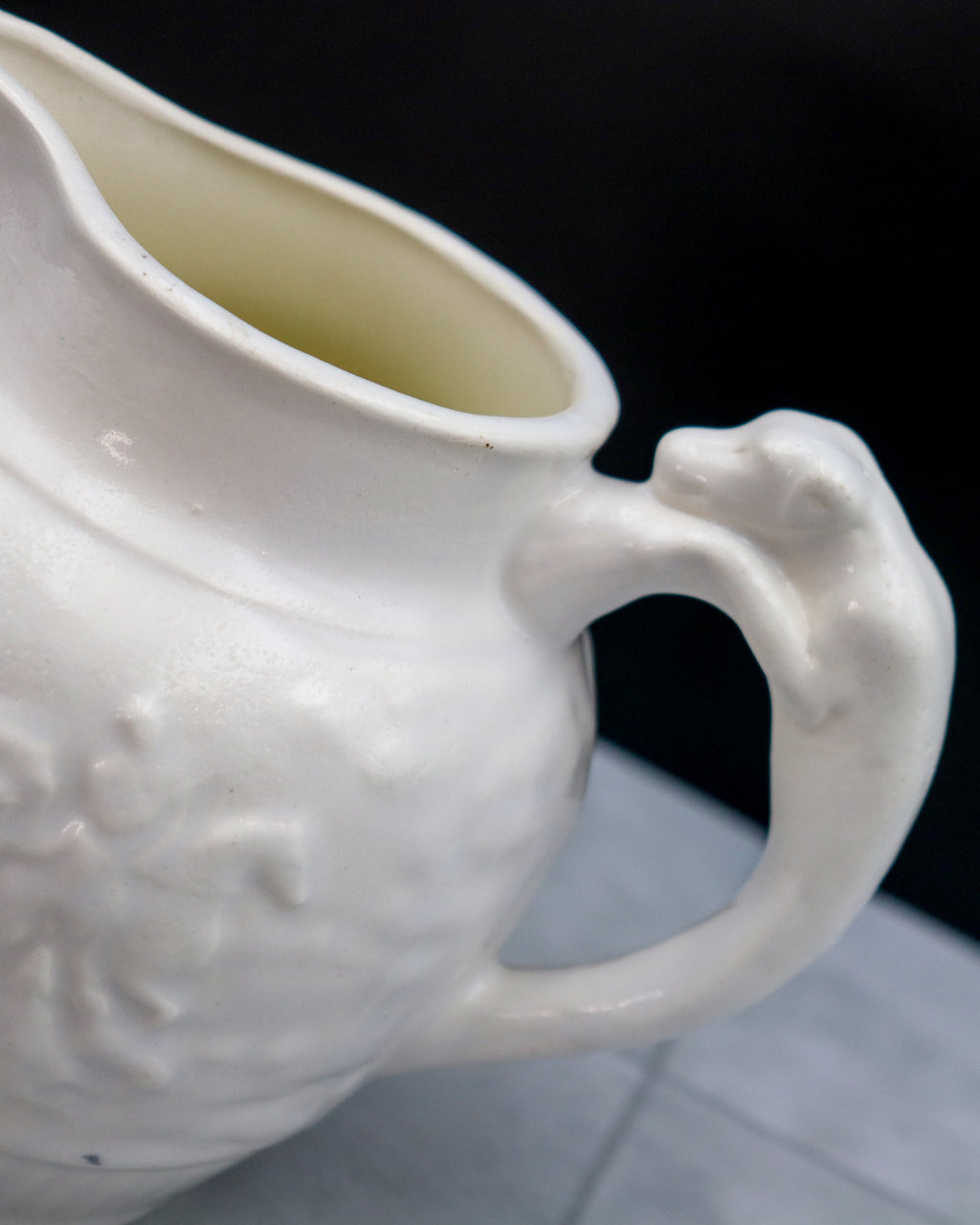 Vintage Wedgwood Barlaston Etruria Hunting Scene Creamer Pitcher Reproduction – Fox Handle England